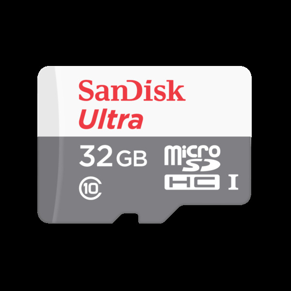 Tarjeta Micro SD SanDisk ULTRA 32GB Clase 10 c/Adaptador SD