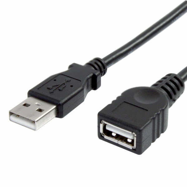 CABLE EXTENSION USB A/A 2.0 5.00MTS USB007