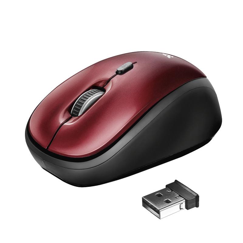 Guida per l'utente del mouse wireless illuminato Trust YVI FX