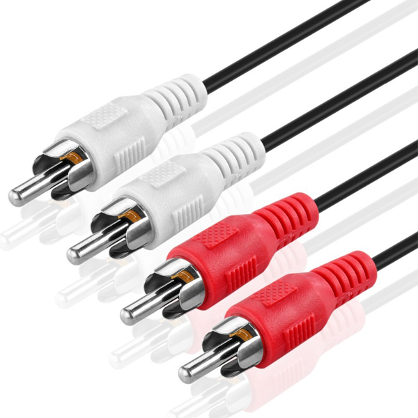 CABLE AUDIO 2 RCA M /2 RCA M (CAU007)