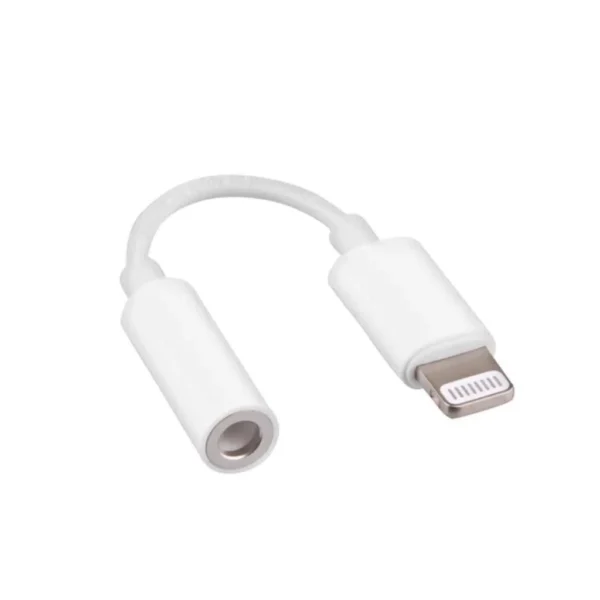 Adaptador Jack 3.5mm a Lightning - certificado Apple