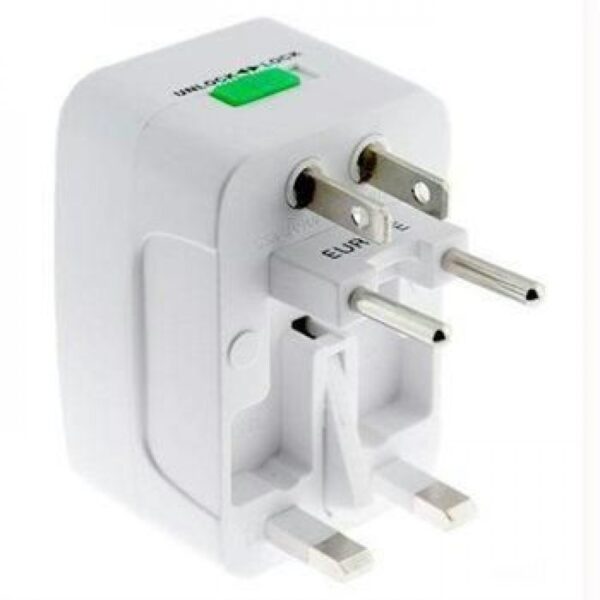 Adaptador Viajero Tripe enchufe (958351)
