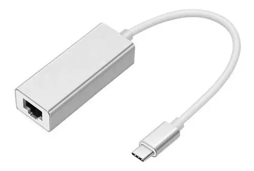 Adaptador USB C Ethernet Intco USB C 2.0 a RJ45 (KL-002)