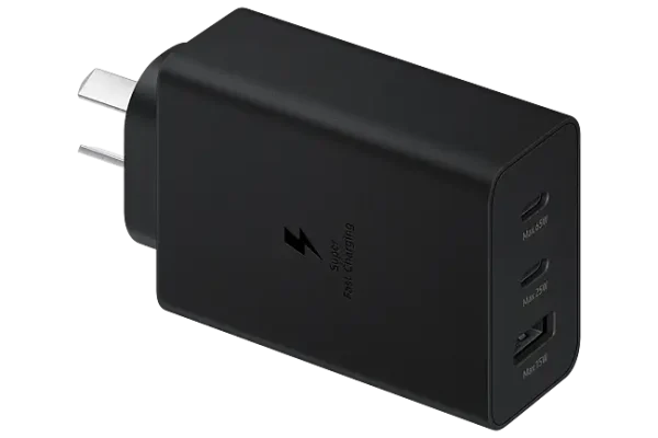 CARGADOR Samsung 65W USB-C Trio