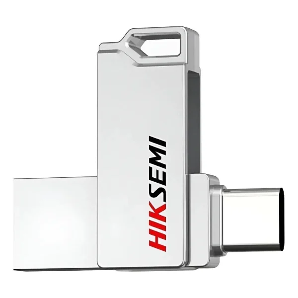 PENDRIVE HIKSEMI 64GB DUAL USB 3.2 SYNC (E327C-64GB-U3-SILVER)