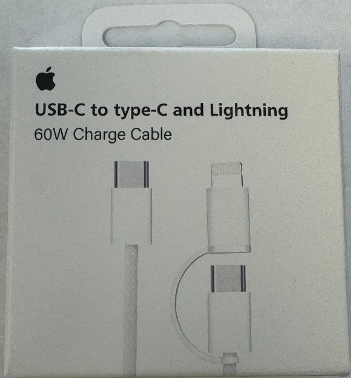 Cable Apple USBC A USBC & lightning 1MTS.