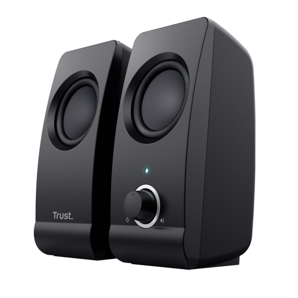 PARLANTE TRUST REMO 2.0 16W BLACK USB (17595)