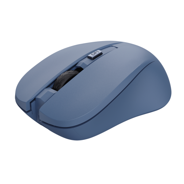MOUSE TRUST MYDO WIRELESS SILENT USB BLUE (25041)