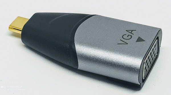 CONVERSOR USB C / VGA H INTCO 09-045 (961372)