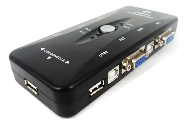 SWITCH KVM 4P USB (KVM-USB4)