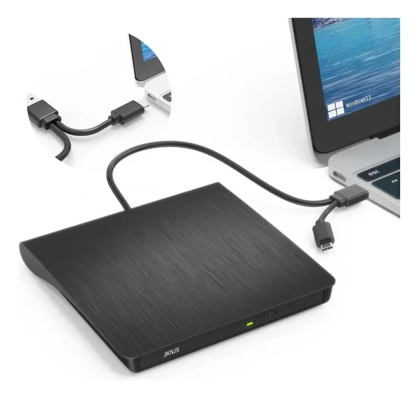 LECTORA CD/DVD EXTERNA USB 7 en 1