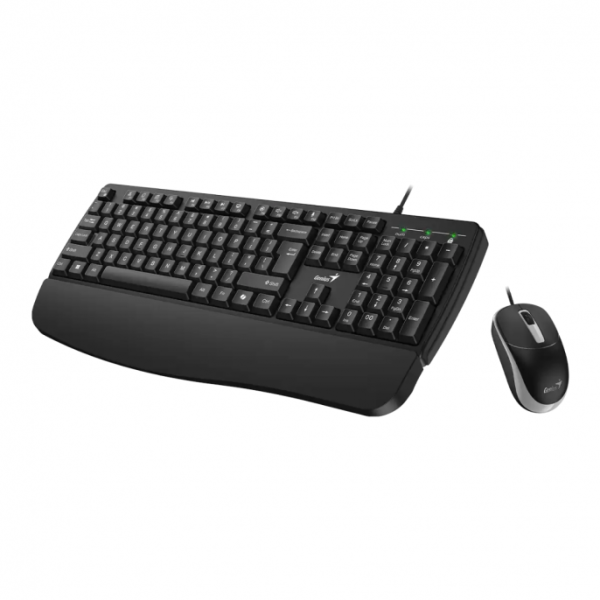 TECLADO + MOUSE USB GENIUS KM-123 BLACK